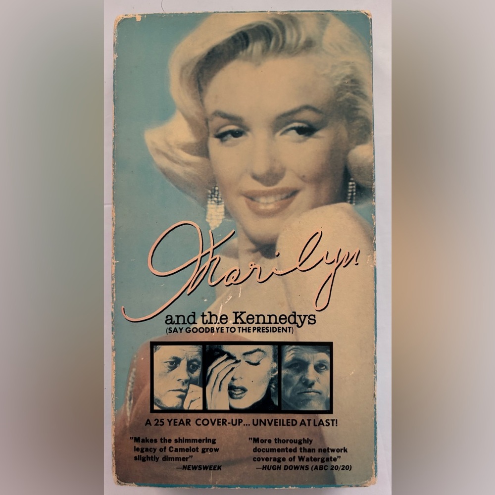 Marilyn Monroe & The Kennedys Say Goodbye to the President VHS(1988 Documentary)